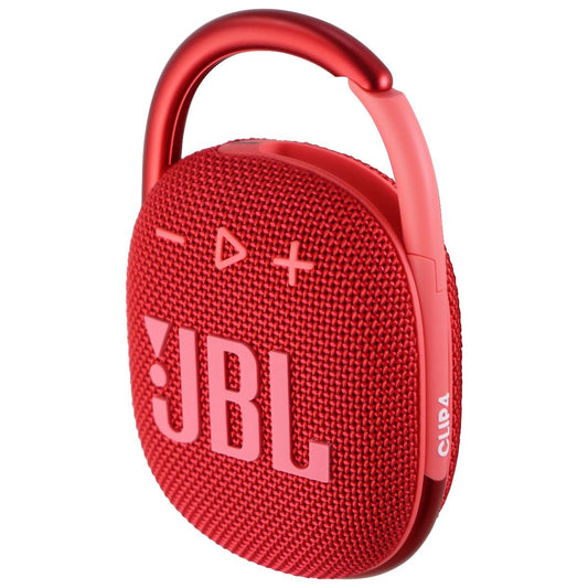 JBL Clip 4 Portable Mini Bluetooth IP67 Waterproof Speaker - Red Cell Phone - Audio Docks & Speakers JBL    - Simple Cell Bulk Wholesale Pricing - USA Seller