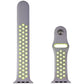 Apple 42mm Nike Band for Apple Watch 38/40/41mm - Flat Silver/Yellow (M/L Only) Smart Watch Accessories - Watch Bands Apple    - Simple Cell Bulk Wholesale Pricing - USA Seller
