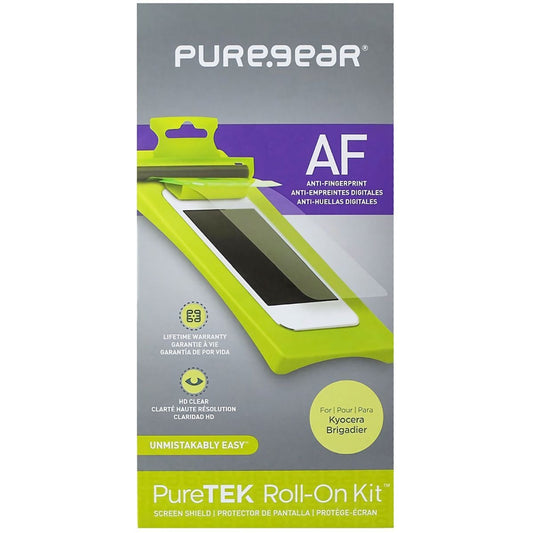 PureTek Roll-On Screen Shield for Kyocera Brigadier HD Impact Cell Phone - Screen Protectors PureGear    - Simple Cell Bulk Wholesale Pricing - USA Seller
