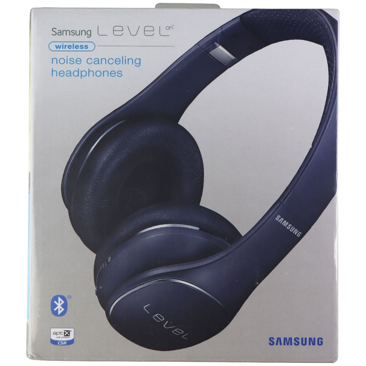 Samsung Level On Wireless Noise Canceling Headphones with Microphone - Blue Portable Audio - Headphones Samsung    - Simple Cell Bulk Wholesale Pricing - USA Seller