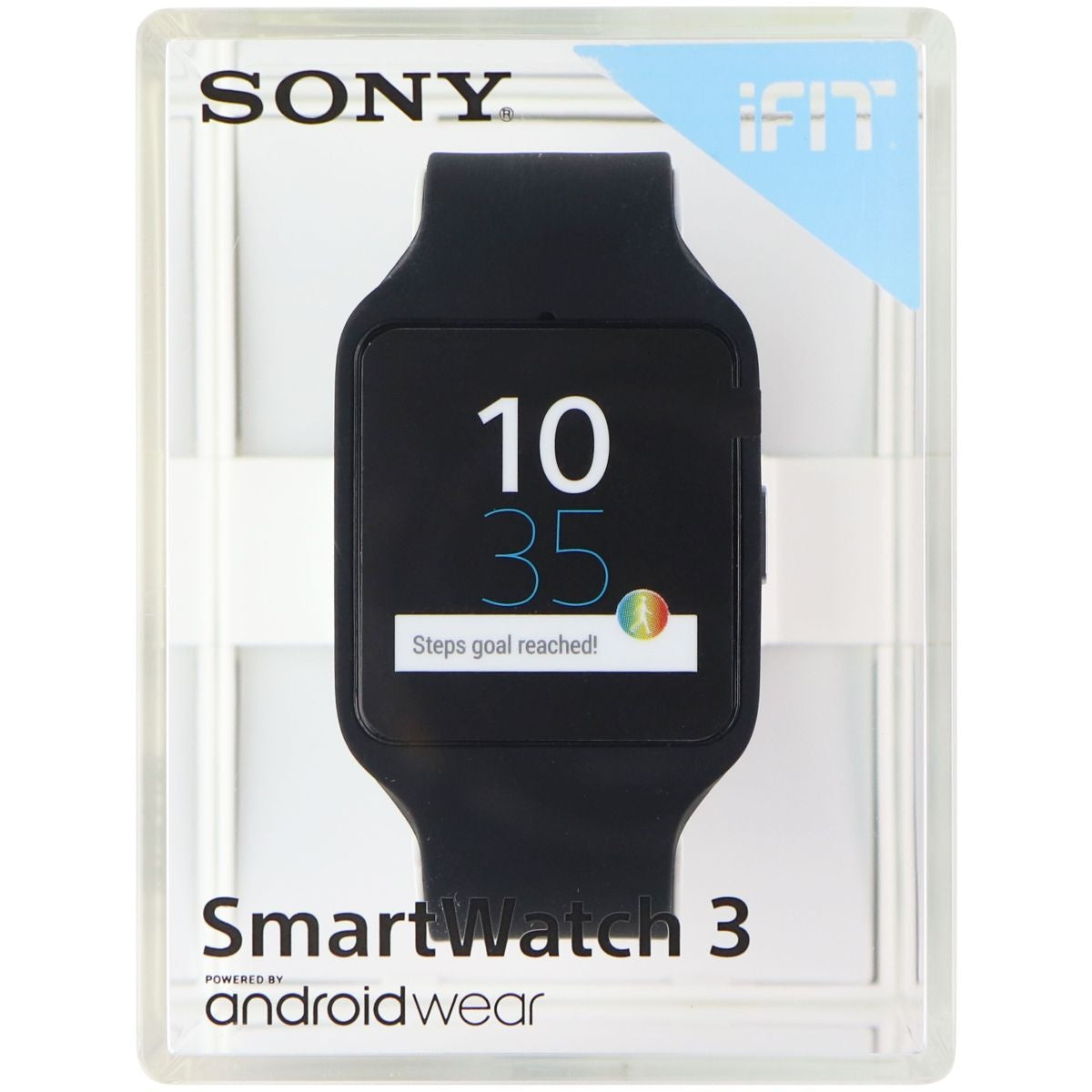 Sony SmartWatch 3, Waterproof GPS Powered by Android Wear - Black (SWR50) Smart Watches Sony    - Simple Cell Bulk Wholesale Pricing - USA Seller