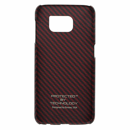 Evutec Karbon S Series Snap Case for Samsung Galaxy S6 Red and Black Cell Phone - Cases, Covers & Skins Evutec    - Simple Cell Bulk Wholesale Pricing - USA Seller