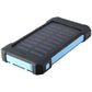 Stealth Angel (10,000mAH) Shockproof Solar Dual-USB Charger and LED Light - Blue Cell Phone - Chargers & Cradles Stealth Angel    - Simple Cell Bulk Wholesale Pricing - USA Seller