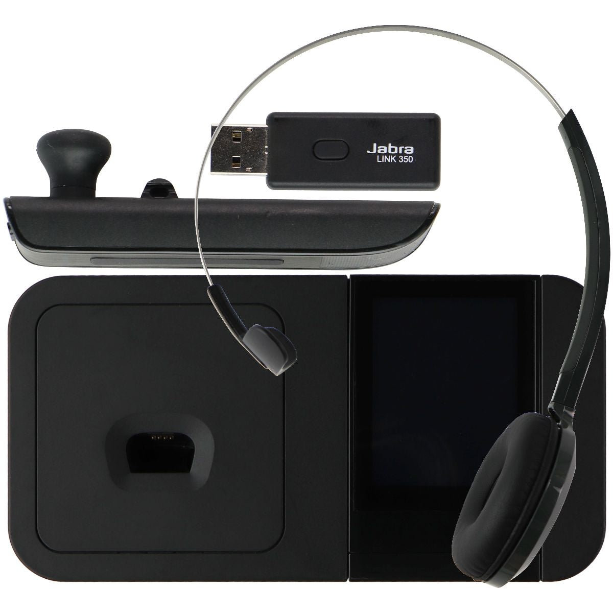 Jabra GO 6470 Bluetooth Headset with Touchscreen for Deskphone & Mobile Phones Cell Phone - Headsets Jabra    - Simple Cell Bulk Wholesale Pricing - USA Seller