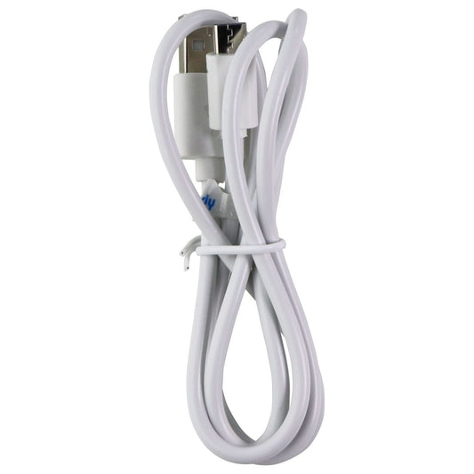 Hand Candy 2.5-Ft Micro-USB to USB Charge and Sync Cable - White Cell Phone - Cables & Adapters Hand Candy    - Simple Cell Bulk Wholesale Pricing - USA Seller