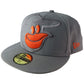 New Era Baltimore Orioles Alternate Logo Elements 59FIFTY Hat - Gray (7 1/8) Boys' Accessories - Hats New Era    - Simple Cell Bulk Wholesale Pricing - USA Seller