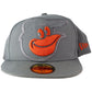 New Era Baltimore Orioles Alternate Logo Elements 59FIFTY Hat - Gray (7 1/8) Boys' Accessories - Hats New Era    - Simple Cell Bulk Wholesale Pricing - USA Seller