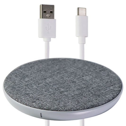 Ventev Fast Charge (10W/7.5W) Wireless Qi Charge Pad for Smartphones - Gray Cell Phone - Chargers & Cradles Ventev    - Simple Cell Bulk Wholesale Pricing - USA Seller