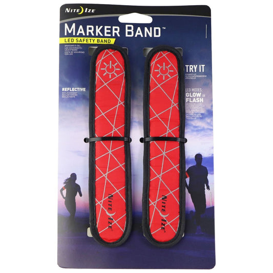 Nite Ize Marker Band LED Safety Light Band for Running, Walking & More - Red Other Sporting Goods Nite Ize    - Simple Cell Bulk Wholesale Pricing - USA Seller