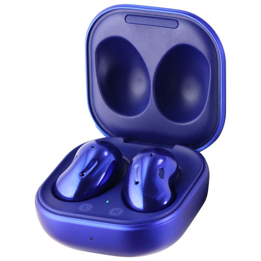 Samsung Galaxy Buds Live True Wireless EarBud Headphones - Mystic Blue Portable Audio - Headphones Samsung    - Simple Cell Bulk Wholesale Pricing - USA Seller