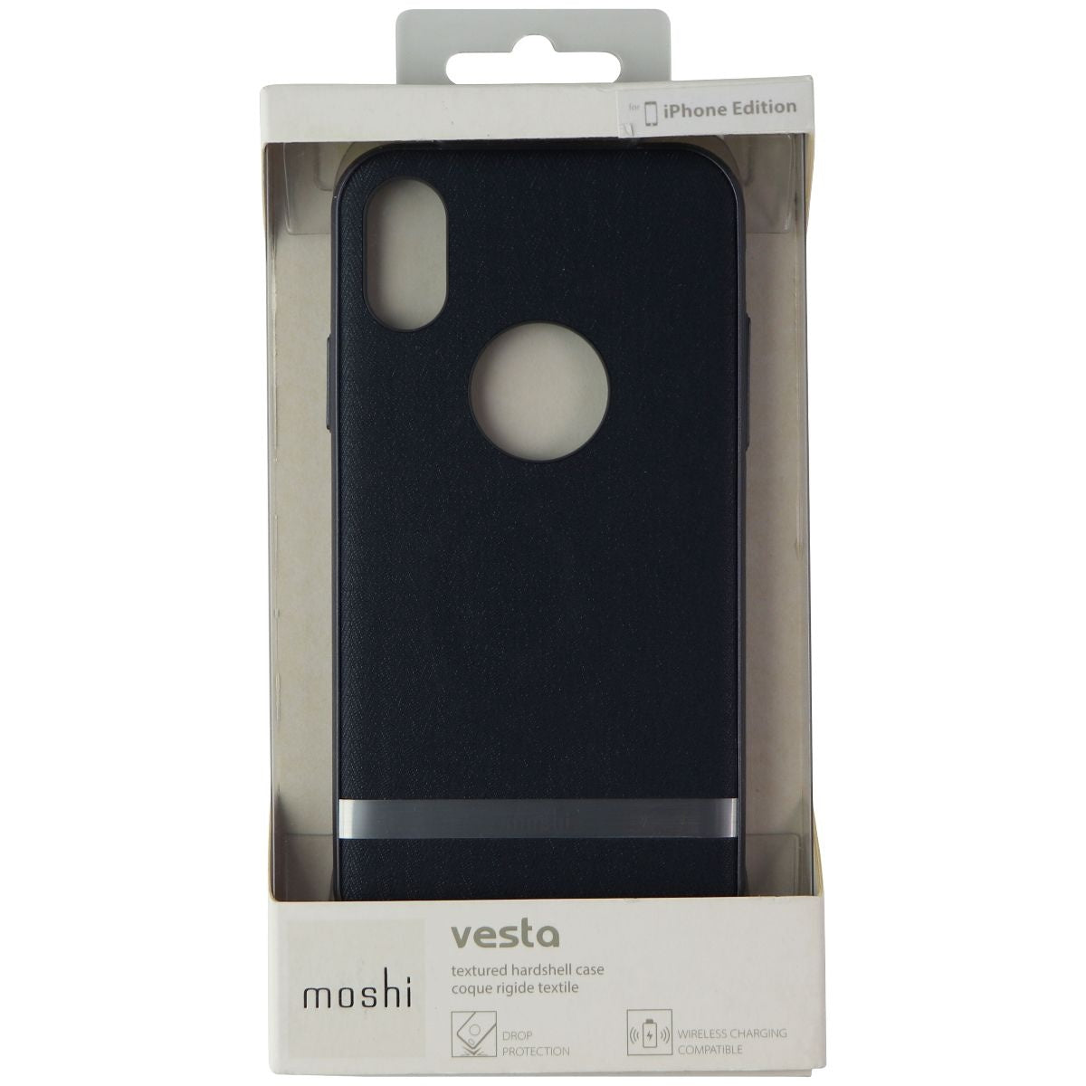 Moshi Vesta Hardshell Case for Apple iPhone X - Blue Cell Phone - Cases, Covers & Skins Moshi    - Simple Cell Bulk Wholesale Pricing - USA Seller