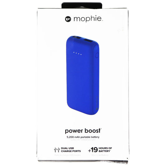 mophie Power Boost - Portable Charger with Universal Compatibility - Blue Cobalt Cell Phone - Chargers & Cradles Mophie    - Simple Cell Bulk Wholesale Pricing - USA Seller