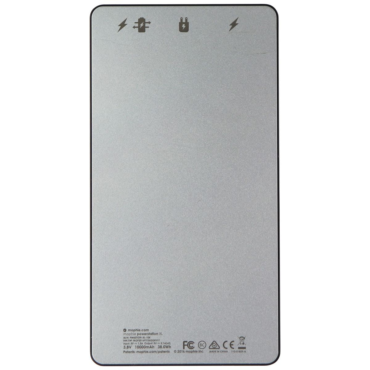 Mophie PowerStation XL 10,000mAh Battery with Dual USB - Space Gray Cell Phone - Chargers & Cradles Mophie    - Simple Cell Bulk Wholesale Pricing - USA Seller
