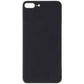 Repair Part - Back Glass Panel for Apple iPhone 8 Plus - Black (No Logo) Cell Phone - Replacement Parts & Tools Unbranded    - Simple Cell Bulk Wholesale Pricing - USA Seller