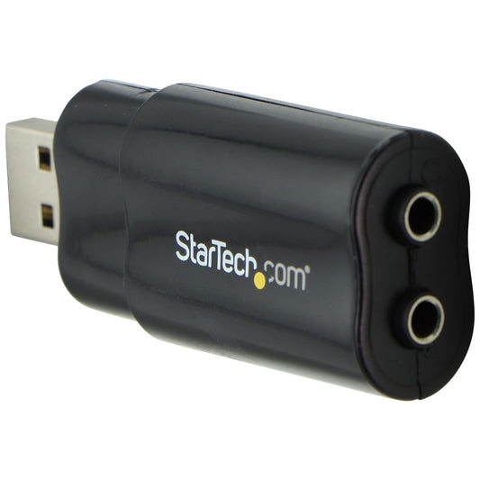StarTech.com USB to Stereo Audio External Sound Card (ICUSBAUDIOB) - Black Computer/Network - Monitor/AV Cables & Adapters StarTech.com    - Simple Cell Bulk Wholesale Pricing - USA Seller
