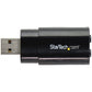 StarTech.com USB to Stereo Audio External Sound Card (ICUSBAUDIOB) - Black Computer/Network - Monitor/AV Cables & Adapters StarTech.com    - Simple Cell Bulk Wholesale Pricing - USA Seller