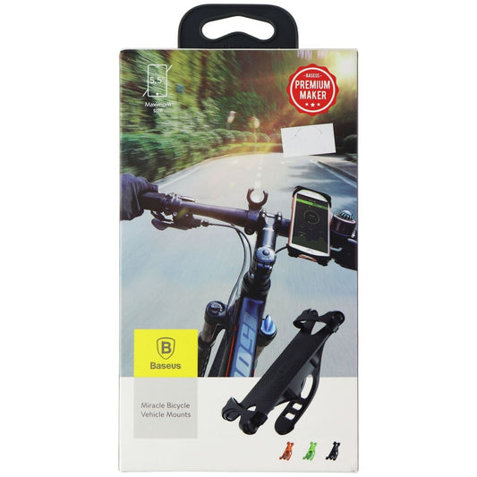 Baseus Miracle Bicycle Vehicle Mount - Black Cell Phone - Mounts & Holders Baseus    - Simple Cell Bulk Wholesale Pricing - USA Seller