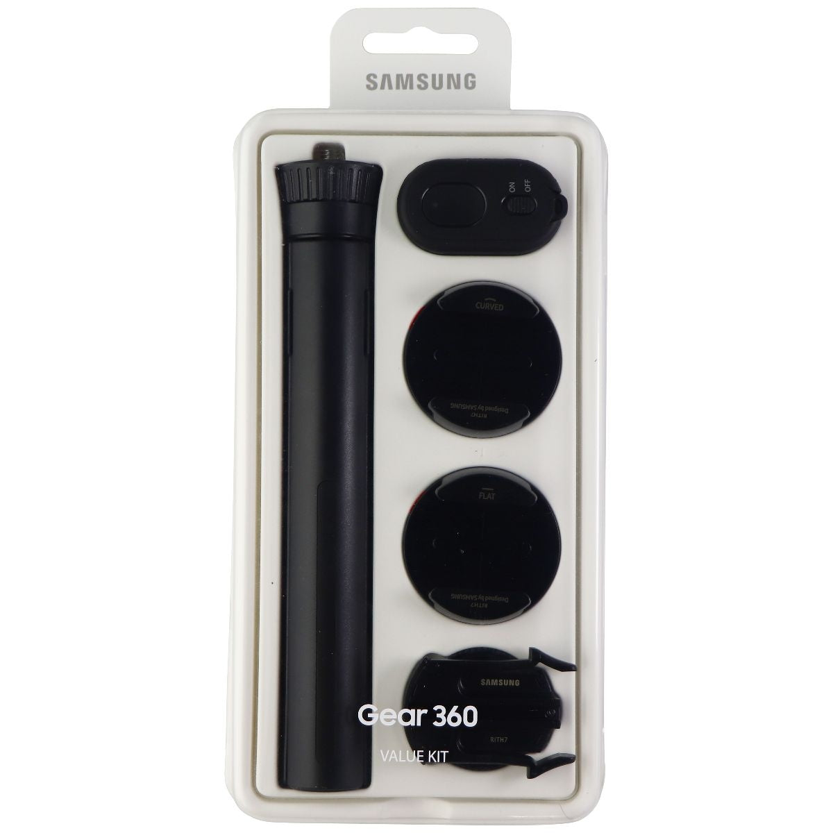 Samsung Gear 360 Accessory Starter Kit - Black (ET-YC200BBEGWW) Cell Phone - Mounts & Holders Samsung    - Simple Cell Bulk Wholesale Pricing - USA Seller