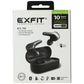 EXFIT True Wireless Earbuds with Dual Mic and Charging Case - Black (BCS-T90) Portable Audio - Headphones EXFIT    - Simple Cell Bulk Wholesale Pricing - USA Seller
