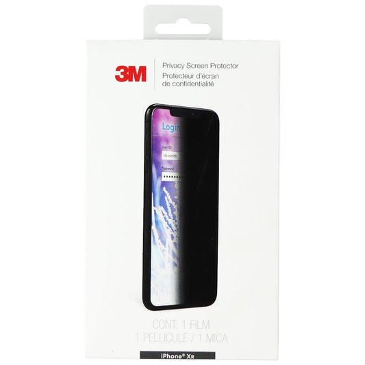 3M Privacy Screen Protector for iPhone XR - Clear/ Tinted Cell Phone - Screen Protectors 3M    - Simple Cell Bulk Wholesale Pricing - USA Seller
