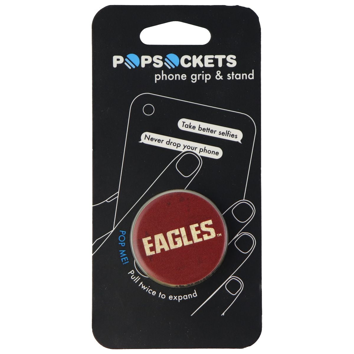 PopSockets Collapsible Grip & Stand for Phones and Tablets - Boston Eagles Cell Phone - Mounts & Holders PopSockets    - Simple Cell Bulk Wholesale Pricing - USA Seller