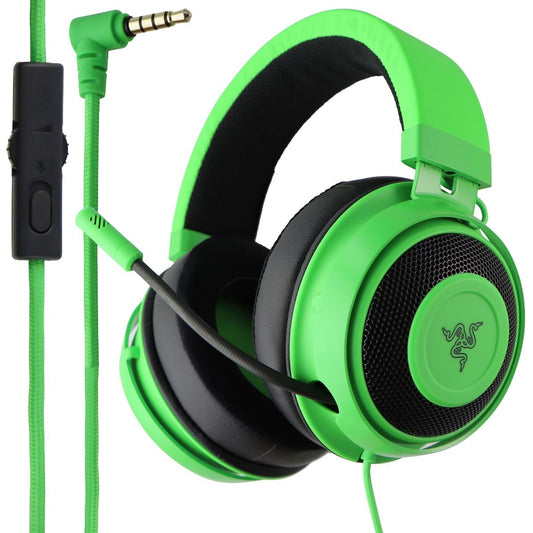 Razer Kraken Multi-Platform 3.5mm Wired Gaming Headset - Green Portable Audio - Headphones Razer    - Simple Cell Bulk Wholesale Pricing - USA Seller