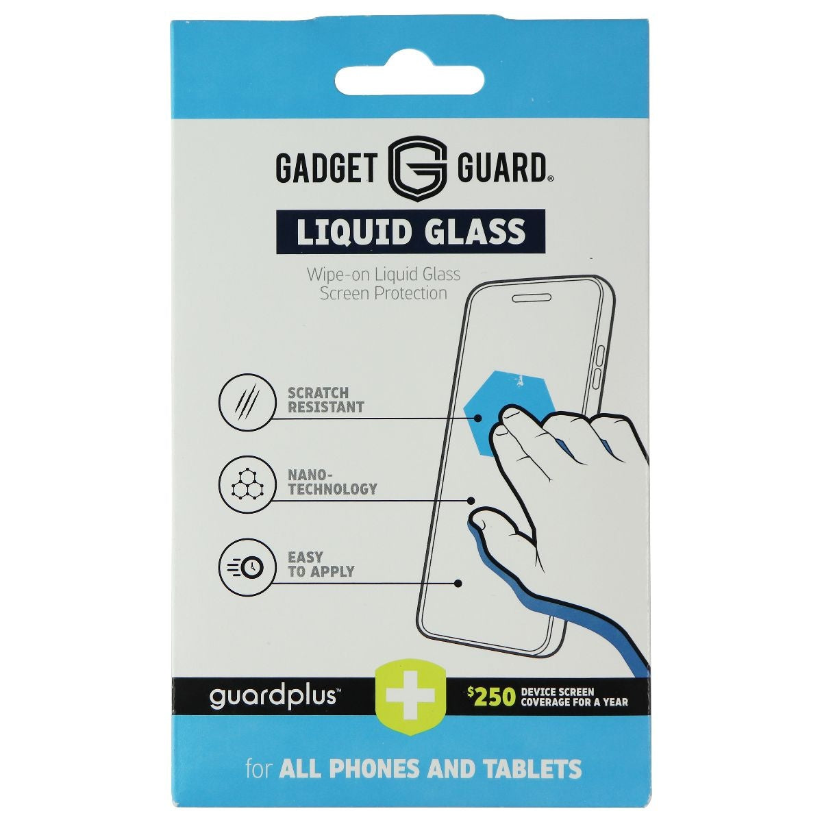 Gadget Guard Liquid Glass Series Screen Protector for All Phones / Tablets Cell Phone - Screen Protectors Gadget Guard    - Simple Cell Bulk Wholesale Pricing - USA Seller