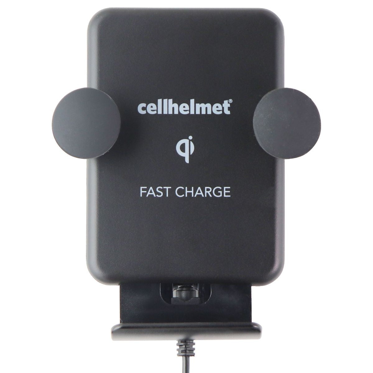 CellHelmet Qi Wireless Charger Car Mount (10W) - Black Cell Phone - Mounts & Holders CellHelmet    - Simple Cell Bulk Wholesale Pricing - USA Seller