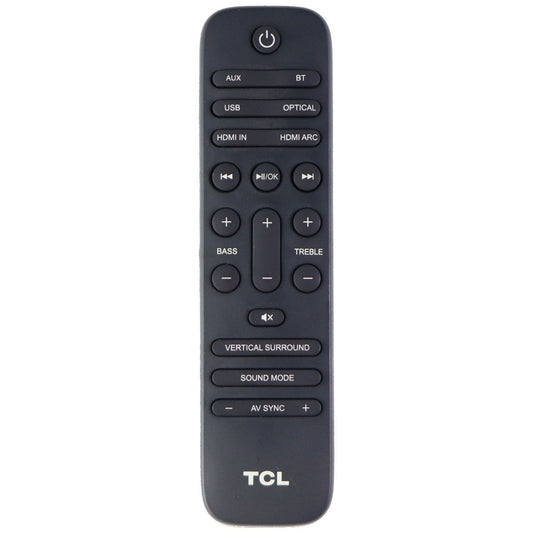TCL Original Remote Control for Select TCL Sound Devices - Black TV, Video & Audio Accessories - Remote Controls TCL    - Simple Cell Bulk Wholesale Pricing - USA Seller