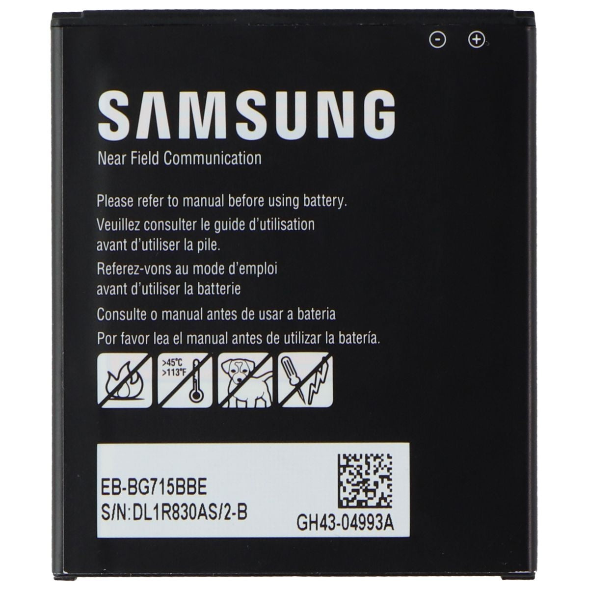 Replacement OEM Samsung Lithium Ion Battery (4050mAh/15.58Wh) (EB-BG715BBE) Cell Phone - Replacement Parts & Tools Samsung    - Simple Cell Bulk Wholesale Pricing - USA Seller