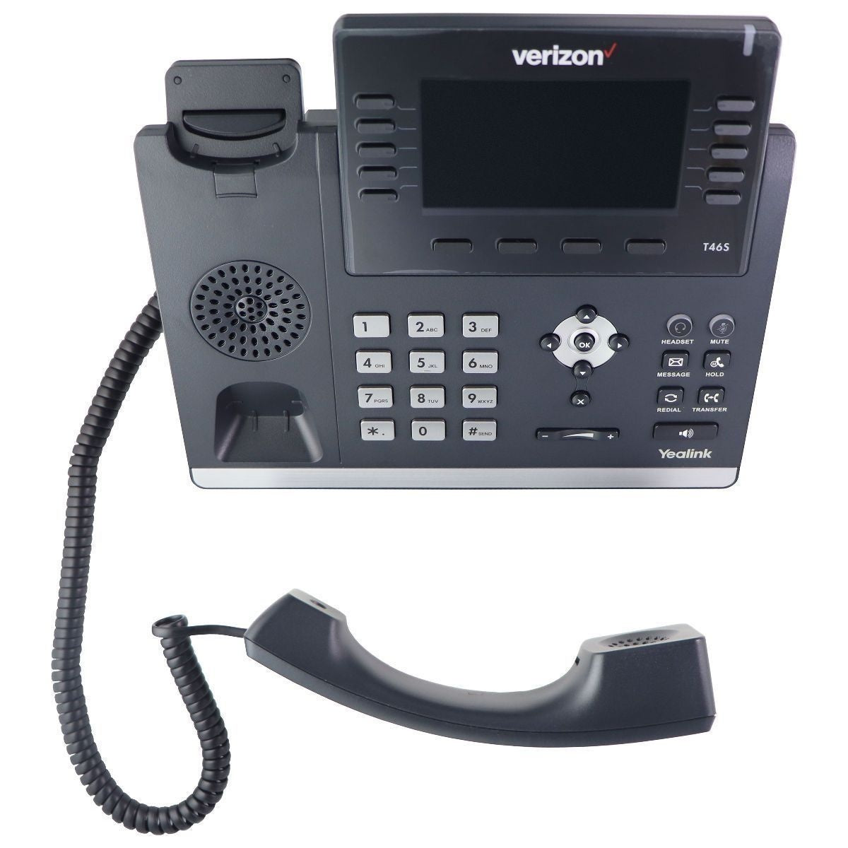 Verizon One Talk T46SW IP Desk Phone - Black (T46SW) Home Telephones & Accessories - Corded Telephones Verizon    - Simple Cell Bulk Wholesale Pricing - USA Seller