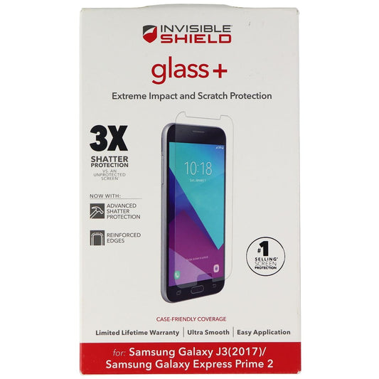 ZAGG Invisible Shield (Glass+) Protector for Galaxy J3 (2017)/Express Prime 2 Cell Phone - Screen Protectors Zagg    - Simple Cell Bulk Wholesale Pricing - USA Seller