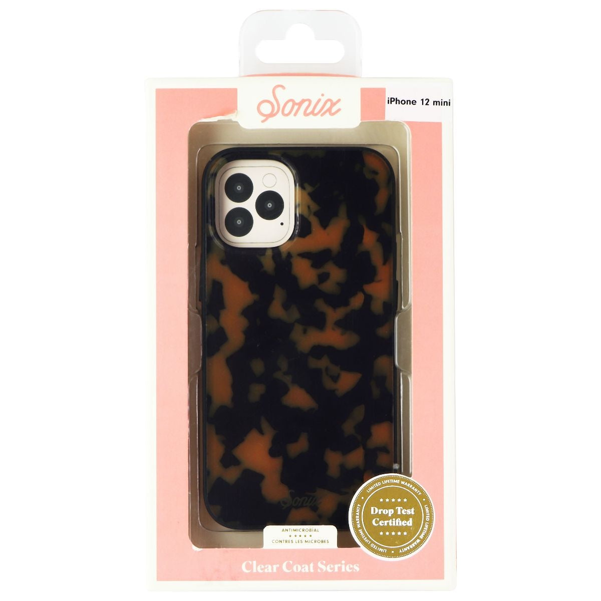 Sonix Clear Coat Series Case for Apple iPhone 12 Mini - Brown Tortoise Cell Phone - Cases, Covers & Skins Sonix    - Simple Cell Bulk Wholesale Pricing - USA Seller