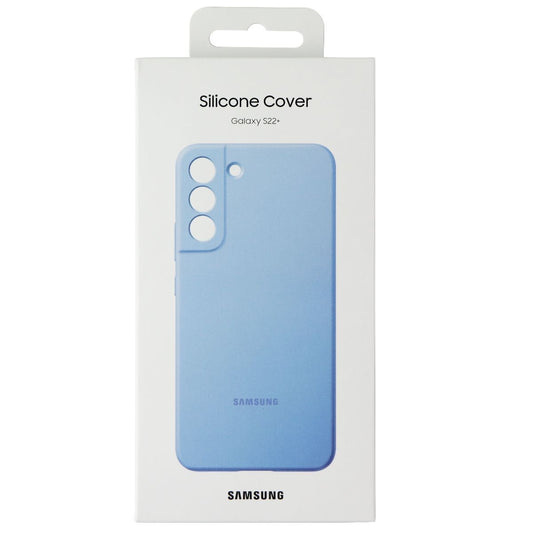 Samsung Official Silicone Cover Case for Samsung Galaxy (S22+) - Sky Blue Cell Phone - Cases, Covers & Skins Samsung    - Simple Cell Bulk Wholesale Pricing - USA Seller