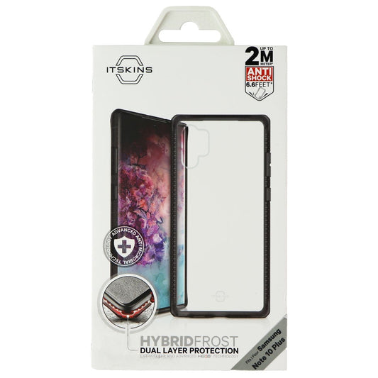 ITSKINS Hybrid Frost Case for Samsung Galaxy Note10 Plus - Clear/Black Cell Phone - Cases, Covers & Skins ITSKINS    - Simple Cell Bulk Wholesale Pricing - USA Seller