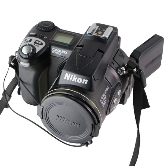 Nikon Coolpix 5700 5MP Digital Compact Camera - Black Digital Camera - Digital & DSLR Cameras Nikon    - Simple Cell Bulk Wholesale Pricing - USA Seller