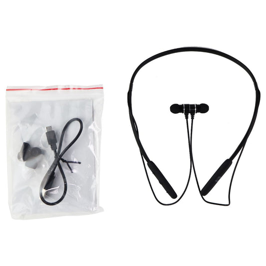 iFrogz FLEX FORCE Wireless Bluetooth Neckband Earbuds with Mic/Remote - Black Portable Audio - Headphones iFrogz    - Simple Cell Bulk Wholesale Pricing - USA Seller