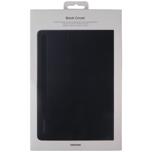 Samsung Book Cover for Samsung Galaxy Tab S7 / Galaxy Tab S8 - Mystic Black iPad/Tablet Accessories - Cases, Covers, Keyboard Folios Samsung    - Simple Cell Bulk Wholesale Pricing - USA Seller