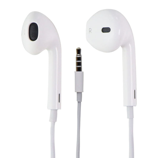 Apple 3.5mm EarBud Headphones (No Microphone Version/iPod Original) - White Portable Audio - Headphones Apple    - Simple Cell Bulk Wholesale Pricing - USA Seller