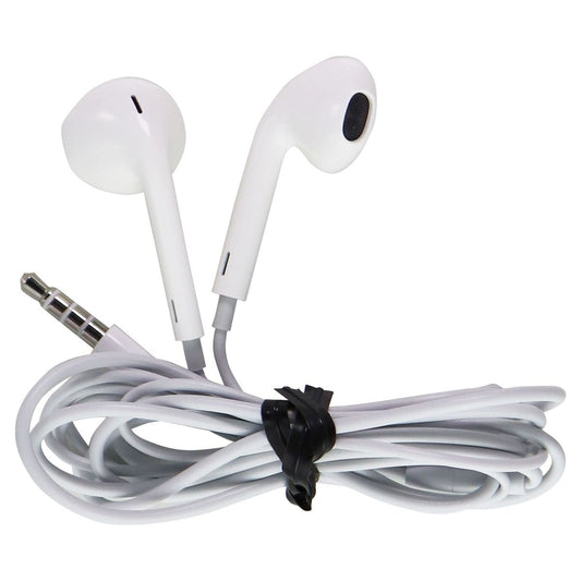 Apple 3.5mm EarBud Headphones (No Microphone Version/iPod Original) - White Portable Audio - Headphones Apple    - Simple Cell Bulk Wholesale Pricing - USA Seller