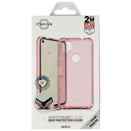 ITSKINS Spectrum Clear Series Case for Google Pixel 4a (5G) - Light Pink Cell Phone - Cases, Covers & Skins ITSKINS    - Simple Cell Bulk Wholesale Pricing - USA Seller