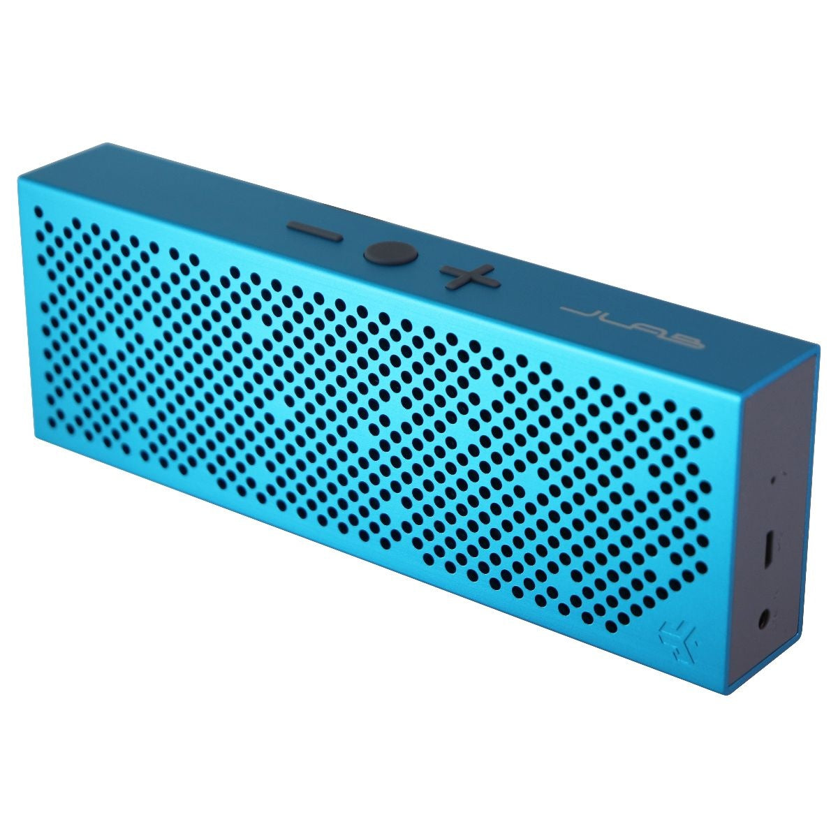 JLab Audio Crasher Slim Splashproof Bluetooth Speaker with 10-Hr Battery - Blue Cell Phone - Audio Docks & Speakers JLAB    - Simple Cell Bulk Wholesale Pricing - USA Seller