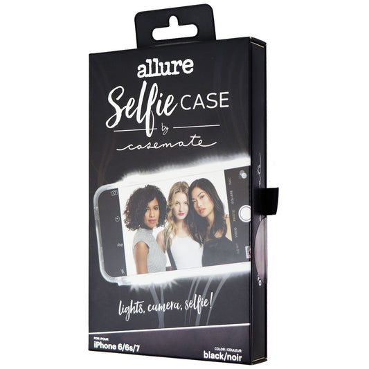 Case-Mate Allure Selfie LED Case for Apple iPhone SE (2nd Gen) / 8 & 7 - Black Cell Phone - Cases, Covers & Skins Case-Mate    - Simple Cell Bulk Wholesale Pricing - USA Seller
