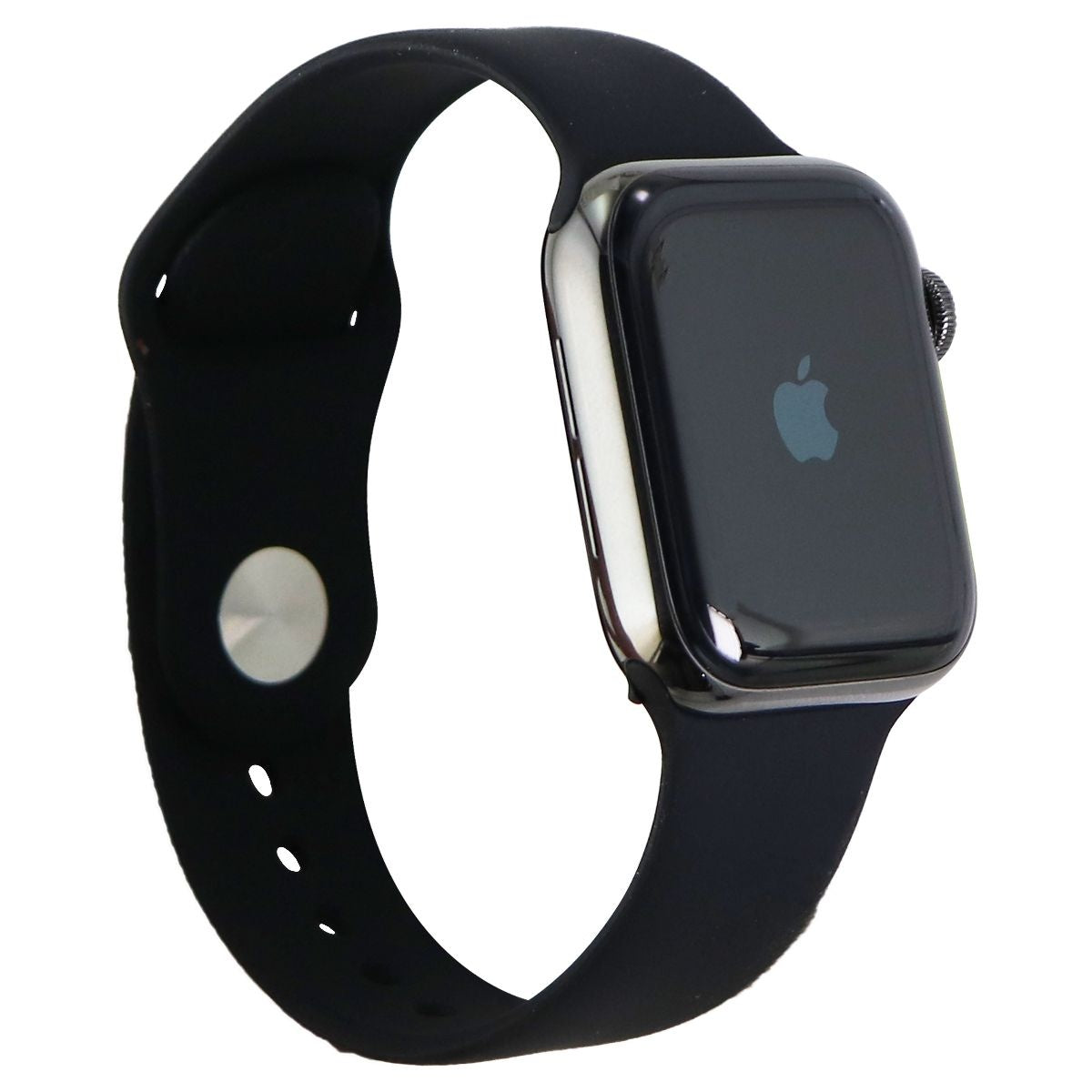 Apple Watch Series 6 (GPS + LTE) A2293 40mm Graphite Stainless Steel/Blk Sp Band Smart Watches Apple    - Simple Cell Bulk Wholesale Pricing - USA Seller