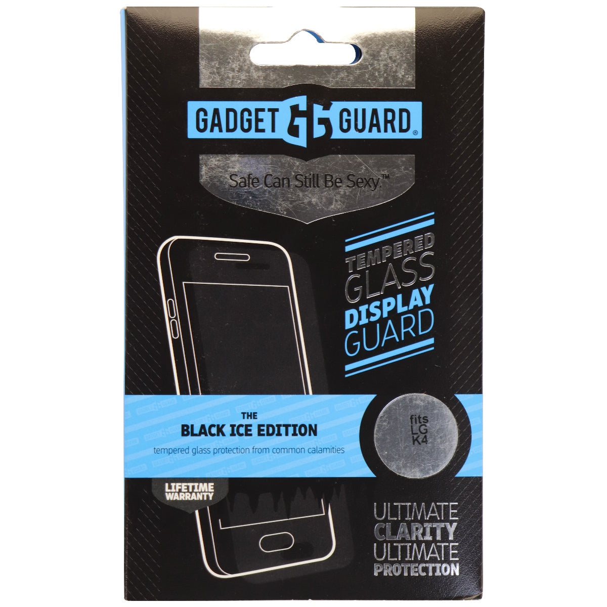 Gadget Guard Black Ice Tempered Glass Screen Protector for LG K4 - Clear Cell Phone - Screen Protectors Gadget Guard    - Simple Cell Bulk Wholesale Pricing - USA Seller