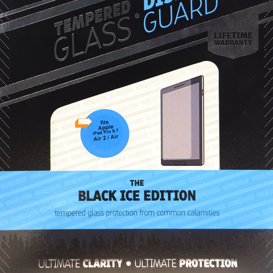 Gadget Guard Black Ice Tempered Glass Screen Protector iPad Air 2/iPad Pro 9.7 Cell Phone - Screen Protectors Gadget Guard    - Simple Cell Bulk Wholesale Pricing - USA Seller