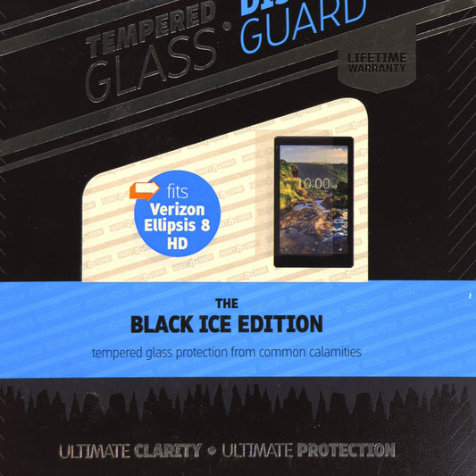 Gadget Guard Black Ice Tempered Glass Screen for Verizon Ellipsis 8 HD - Clear Cell Phone - Screen Protectors Gadget Guard    - Simple Cell Bulk Wholesale Pricing - USA Seller