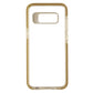 Gear4 D30 Piccadilly Hybrid Hard Case Cover for Samsung Galaxy S8 - Clear/Gold Cell Phone - Cases, Covers & Skins Gear4    - Simple Cell Bulk Wholesale Pricing - USA Seller