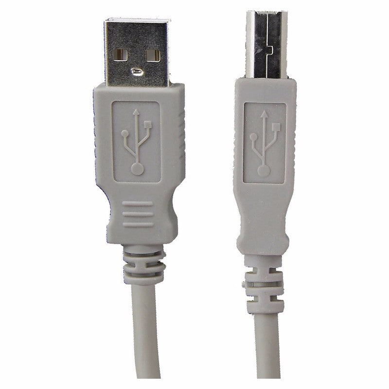 USB 2.0 Cable A Male to B Male Cable for Printer Scanner - Tan Computer/Network - USB Cables, Hubs & Adapters Unbranded    - Simple Cell Bulk Wholesale Pricing - USA Seller