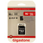 Gigastone MicroSDHC UHS-1 Class 10 (16GB) Memory Card and Adapter - Black Digital Camera - Memory Cards Gigastone    - Simple Cell Bulk Wholesale Pricing - USA Seller